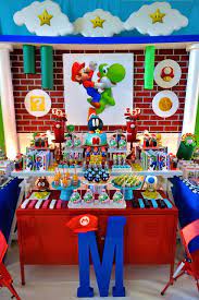 It is brought to you from kidsactivities.com and is definitely our super mario party cubes is a one of a kind game that can be played in two different ways. Super Mario Bros Birthday Party Ideas Photo 43 Of 53 Mario Bros Party Super Mario Bros Birthday Party Mario Bros Birthday Party Ideas