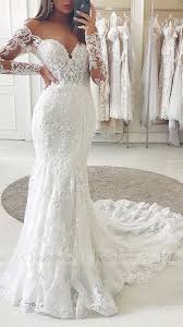 Long Sleeve Mermaid Lace Boho Wedding Dresses Bridaldress W Long Sleeve Mermaid Wedding Dress Long Sleeve Wedding Dress Lace Mermaid Boho Wedding Dress Lace