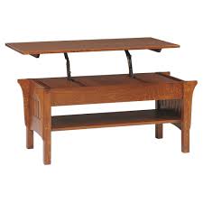 Lift top coffee tables reviewed in detail 2020. Mission Lift Top Coffee Table From Dutchcrafters Amish Furniture