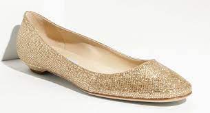 Comfortable, designer flats you can fit in your purse and wear all day, every day. Client Favorite Gold Ballet Flats V Style