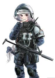 Doc R6s Anime Girls Frontline Anime Warrior Gunslinger Girl