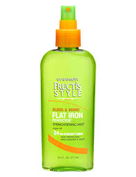 Flat Iron Straightening Mist Garnier Fructis Style Flat Iron Hair Styles Anti Frizz Products Flat Iron