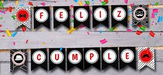 30 tarjetas especialmente diseñadas para whatsapp para enviar o descargar. Banderin De Feliz Cumple Estilo Hipster Cartelgratis Com Imprimibles Feliz Cumpleanos Banderines Feliz Cumpleanos Banderas De Feliz Cumpleanos