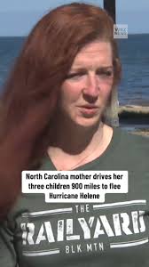 A North Carolina mother drove herself and her three kids 900 miles to  Massachusetts to escape Hurricane Helene. Some others didn't get out
