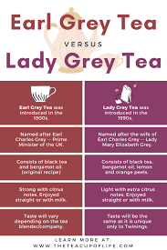 Earl Grey And Lady Grey Tea Do You Know The Difference Lady Grey Tea Tea Blends Recipes Grey Tea