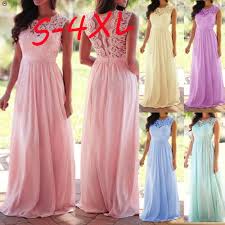 This soft color is elegant while still feeling totally modern. Fashion Women Ladies Lace Applique Elegant Coral Bridesmaid Dresses Wedding Guest Dress Kjop Til Lave Priser I Nettbutikken Joom