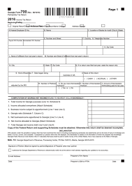 Sole proprietorship changed to partnership or vice versa. Top 92 Georgia Income Tax Forms And Templates Free To Download In Pdf Format