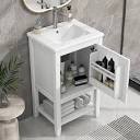 Amazon.com: LUMISOL 20" Small Bathroom Vanity with Sink, Modern ...