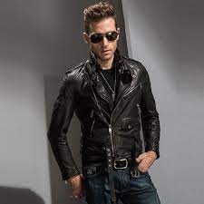 Pin On Denny Dora Men S Leather Jackets Flight Suit Jacket