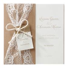 Hochzeitseinladung Emily Kraftpapier Trifft Auf Spitze Hochzeitseinladung Karte Hochzeit Einladungskarte Hochzeit Vintage