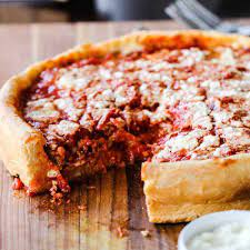 Chicago Style Deep Dish Pizza Recipe Deep Dish Pizza Chicago Style Deep Dish Pizza Deep Dish Pizza Recipe