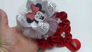 Diadema Para Bebe Como Hacer Monos Para Nina Ribbon Flowers