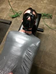 Duct Tape Mummification – TiedFeetGuy