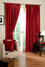 Dark red curtains for living room. 40 Red Curtains Ideas Living Room Red Red Curtains Red Living