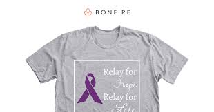 Browse through different shirt styles and colors. Relay For Life T Shirts Bonfire
