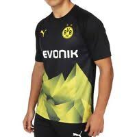 Borussia dortmund 2019/20 away jersey. Puma Men S Bvb 19 20 Home Jersey Cyber Yellow Black 755737 01 Ebay