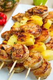 Grilled Jerk Shrimp And Pineapple Skewers Recipes Healthy Recipes Bbq Recipes