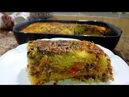 كراتان الشعرية الصينية والخضرة بالكفتة Youtube Food Breakfast Quiche