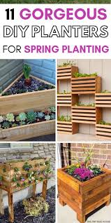Fill your planter box with herbs or flowers. 11 Best Fabulous Diy Planter Box Ideas You Need To See Diy Planters Diy Planter Box Planter Boxes