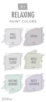 Add Some Serenity To Your Life With This Relaxing Color Palette From Behr Paint Soothing Neutrals L Relaxing Paint Colors Relaxing Colors Bedroom Paint Colors