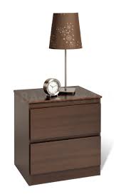 Prepac Avanti 2 Drawer Nightstand In Espresso Nightstand Prepac Furniture