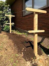 The greenes critterguard trellis fits perfectly into 2 ft. Build Raspberry Trellis Two 8 Foot 4x4 Posts Sunk 2 Feet In The Ground Four 2x4 S 24 Wide Nailed To The Posts Raspberry Trellis Garden Help Berry Garden