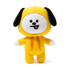 Bt21 Character Chimmy Standing Plush Doll Toy Medium By Bts X Line Friends Bt21 Plush Dolls Shark Stuffed Animal Kids Toys
