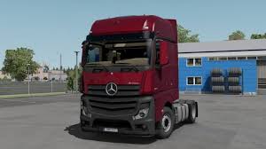 Ets2 Mercedes Benz Mp4 Cmi Beige Brown Interior 1 34 X Download Mercedes Benz Brown Interior Mercedes