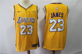 Nike la lakers outfit shirt + kobe bryant shorts white purple rare (size 3xl). Mens Lebron James 23 Los Angeles Lakers Classics Jersey Yellow Lebron James Jersey Basketball Jersey