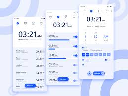 Clock App Stopwatch App App App Design