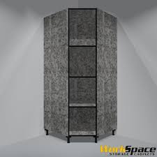 Custom garage cabinets provo homeowners love. Open Tall Corner Garage Cabinet 3 Adj Shelves 35 1 2 W1 X 35 1 2 W Garagecabinets Com
