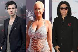 The header pic on this page shows how deceiving angles can be, clearly in decreasing favour for those standing from left to right. Gene Simmons Son Nick Is Dating Amber Rose