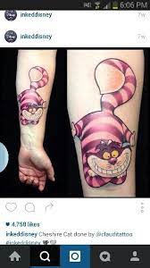 Cheshire Cat Tattoo Disney Sleeve Tattoos Cheshire Cat Tattoo Leg Tattoos