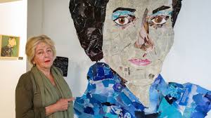 Les collages de Léa Luka au musée de Déols