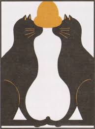 Only Two Black Cats Optical Illusions Art Optical Illusions Illusion Art