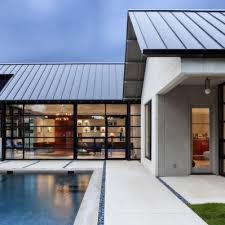 Standing Seam Metal Roof Modern House Google Search Metal Roof Houses House Exterior House Designs Exterior