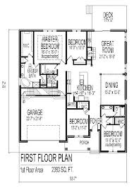 House Designs Single Floor Low Cost House Floor Plans 3 Bedroom With Basement House Plans House Floor Plans Floor Plans