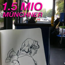 1 5 Mio Munchner Das Ist Die Aktuelle Einwohnerzahl 20000 Davon Hat Der Kunstler Phil Splash In U Bahnen Clubs Un Projekte Einwohnerzahl Die Aktuelle