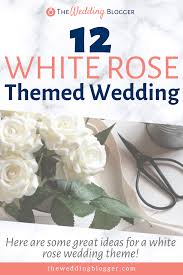 The color scheme of your wedding is likely a facet you've put some thought into, perhaps even while. 12 White Rose Themed Wedding Ideas The Wedding Blogger