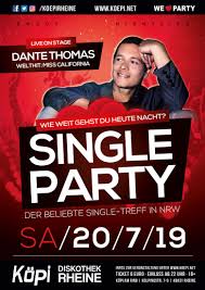 American r&b singer and musician, who experienced major international success in 2001 with his song, miss california. 20 07 19 Single Party Mit Dante Thomas Kopi Am Ring Rheine