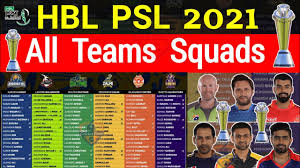 Suppliers of stock / custom made kit & training wear across all sports for sports organisations, clubs, schools colleges and universities. Hbl Psl 2021 All Teams Full Squad Hbl Psl 6 All Teams Squad Pakistan Super League 2021 Youtube