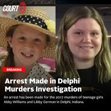 Are there crime scene photos available from the 2017 murder of Libby and  Abby in Delphi, Indiana?