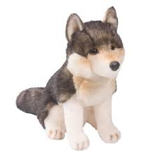 Cuddle Toys Atka Wolf In 2021 Wolf Stuffed Animal Wolf Plush Animals