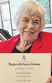 George Clinton Chapter NSDAR celebrates member anniversaries