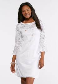 Cato Fashions White Lace Dress Catofashions Lace White Dress Spring Outfits Cato Fashion