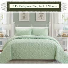Maybe you would like to learn more about one of these? Sage Luxury Queen Size 3 Piece Cotton Quilt Bedspread Set Puff Design Starting At 40 50 Each