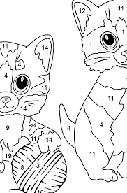 Cats are the most popular pets in the world after the fishes, but before the dogs. Kitty Cat Coloring Page Free Online