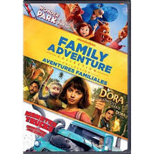The dvd (common abbreviation for digital video disc or digital versatile disc) is a digital optical disc data storage format invented and developed in 1995 and released in late 1996. Nickelodeon Movies Family Adventure 3 Movie Collection Dvd Target