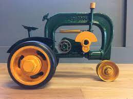 C Clamp Tractor Metal Art Projects Scrap Metal Art Welded Metal Projects