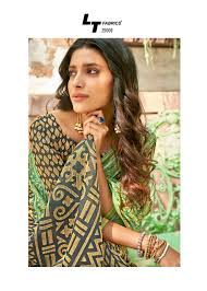 Lt Fashions Ahana Handloom Brasso Exclusive Synthetic Saree Online Exporter Wholesaleyug The brand ahana signifies the first rays of the sun. wholesaleyug